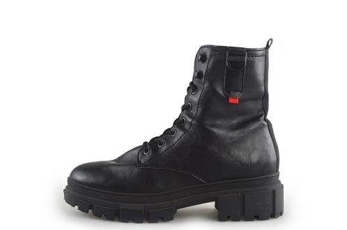 s. Oliver Veterboots in maat 39 Zwart | 10% extra korting, Kleding | Dames, Schoenen, Zwart, Gedragen, Overige typen, Verzenden