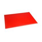 Hygiplas HDPE snijplank rood 450x300x12mm, Huis en Inrichting, Keuken | Keukenbenodigdheden, Nieuw, Verzenden