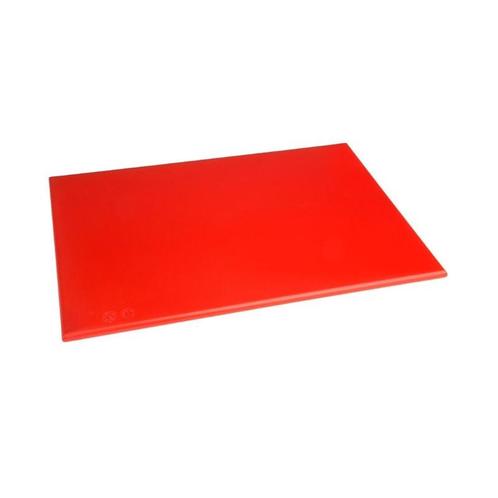 Hygiplas HDPE snijplank rood 450x300x12mm, Huis en Inrichting, Keuken | Keukenbenodigdheden, Verzenden