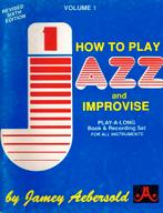 Jamey Aebersold Volume 1: How to Play Jazz and Improvise, Trombone, Gebruikt, Ophalen of Verzenden
