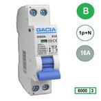 Gacia installatieautomaat 1P+N B16 6KA - M80N-B16, Ophalen of Verzenden, Nieuw