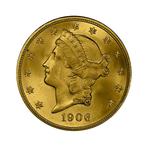 $20 gouden munt Double Eagle (Coronet Head), Postzegels en Munten, Verzenden