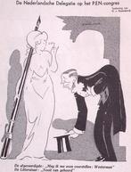 Spotprent met William Westerman op het P.E.N.-congres, Antiek en Kunst, Verzenden