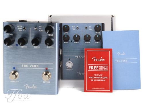 Fender Tre-Verb Tremolo and Reverb (Effect Pedalen), Muziek en Instrumenten, Effecten, Overige typen, Nieuw, Ophalen of Verzenden