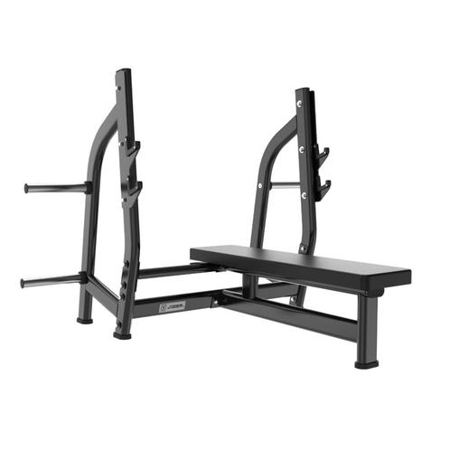 Titanium Strength Black Series Olympic Flat Bench, Sport en Fitness, Fitnessmaterialen, Fitnessbank, Nieuw, Verzenden