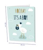 Window signs Newborn baby boy 60cm, Verzenden, Nieuw