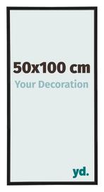 Fotolijst 50x100 cm - Zwart Mat - Kunststof - Annecy, Verzenden, Nieuw