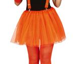 Tutu Neon Oranje 40cm, Verzenden, Nieuw