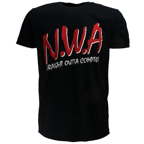 N.W.A. Straight Outta Compton T-Shirt Zwart - Officiële, Kleding | Heren, T-shirts