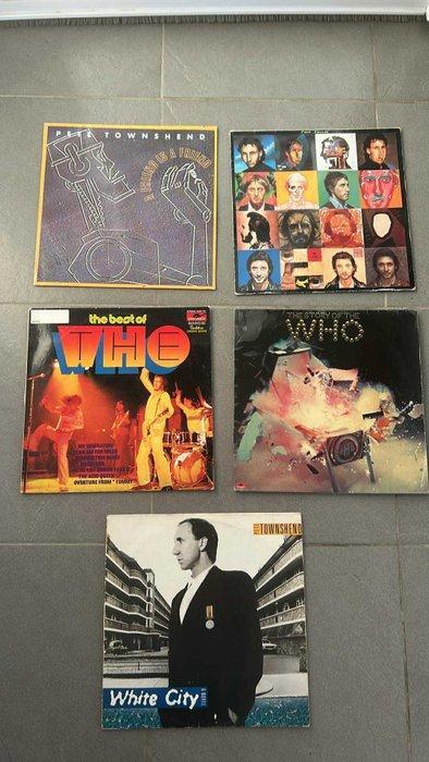 The Who, Pete Townshend. - 5 x Releases - Maxi 12s and `LPs, Cd's en Dvd's, Vinyl Singles