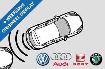 Parkeersensoren inbouw achterzijde Audi VW Seat weergave op, Auto diversen, Overige Auto diversen, Verzenden