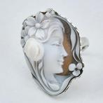 Zilver - Ring - CAMMEO met de hand gegraveerd