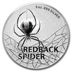 Most Dangerous - Redback Spider - 5 oz 2021 (1.000 oplage), Postzegels en Munten, Munten | Oceanië, Zilver, Losse munt, Verzenden