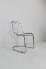 9x Vintage draadstoelen, buisframe stoelen - jaren 70, Gebruikt, Overige kleuren, Metaal, Jaren '70