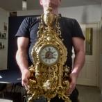 Tafelklok Lodewijk XVI-stijl - Verguld brons - Ca. 1900 -