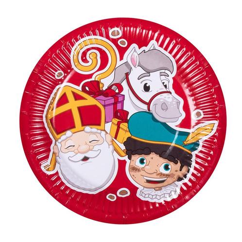 Set 10 Bordjes Sinterklaas, Hobby en Vrije tijd, Feestartikelen, Nieuw, Ophalen of Verzenden