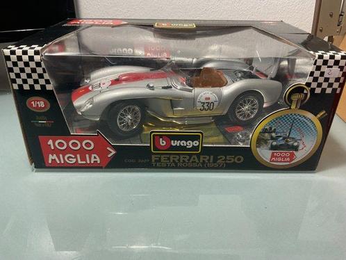 Bburago 1:18 - Model raceauto - Ferrari 250 Testarossa 1957, Hobby en Vrije tijd, Modelauto's | 1:5 tot 1:12