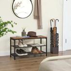 Halbank met Schoenenrek – Compact 2-Niveaus Opbergbank, Verzenden, Nieuw