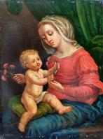 Italiaanse school (XVIII) - Madonna con Bambino, Antiek en Kunst, Kunst | Schilderijen | Klassiek