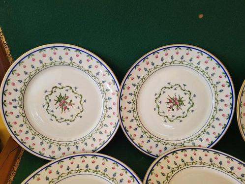 6 assiettes dessert Service Raynaud Lafayette -, Antiek en Kunst, Antiek | Meubels | Tafels