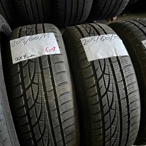 2 x Hankook Winter i*cept evo 205-60-15 Winterbanden 7mm, Auto-onderdelen, Banden en Velgen, 15 inch, Winterbanden, 205 mm, Personenwagen