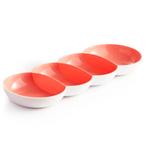 Tupperware Allegra Tapasschaal, Huis en Inrichting, Keuken | Tupperware, Ophalen of Verzenden, Nieuw, Oranje