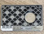 Nederland. Historische coincard 1909 zilveren eerste 1/2, Postzegels en Munten
