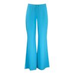 Verysimple • turquoise flared pantalon • 34 (IT40), Kleding | Dames, Broeken en Pantalons, Verysimple, Nieuw, Maat 34 (XS) of kleiner