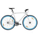 VidaXL fiets met vaste versnelling, blauw/wit, Ophalen, Nieuw