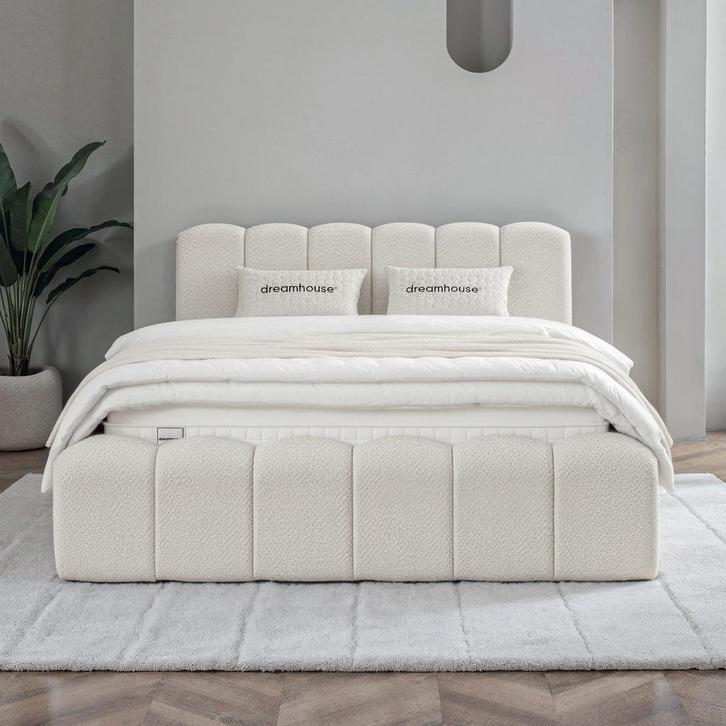 Opbergboxspring Harmony Beige, Kinderen en Baby's, Babywiegjes en Ledikanten