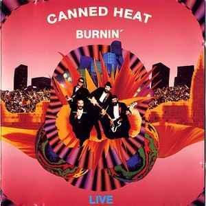 LP gebruikt - Canned Heat - Burninâ Live, Cd's en Dvd's, Vinyl | Rock, Zo goed als nieuw, Verzenden