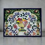 Tegel - Tunesisch keramisch wandpaneel - 12 met de hand