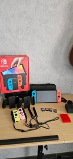 Nintendo - Switch OLED - Videogameconsole + games - In, Nieuw