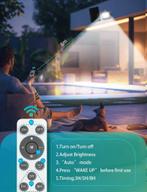 Aigostar Solar Wandlamp - Sensor - IP65 waterdicht - Zwart (, Verzenden, Nieuw