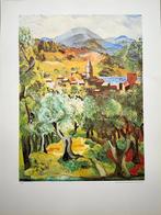 Moise Kisling (1891-1953) - Paysage méditerranéen