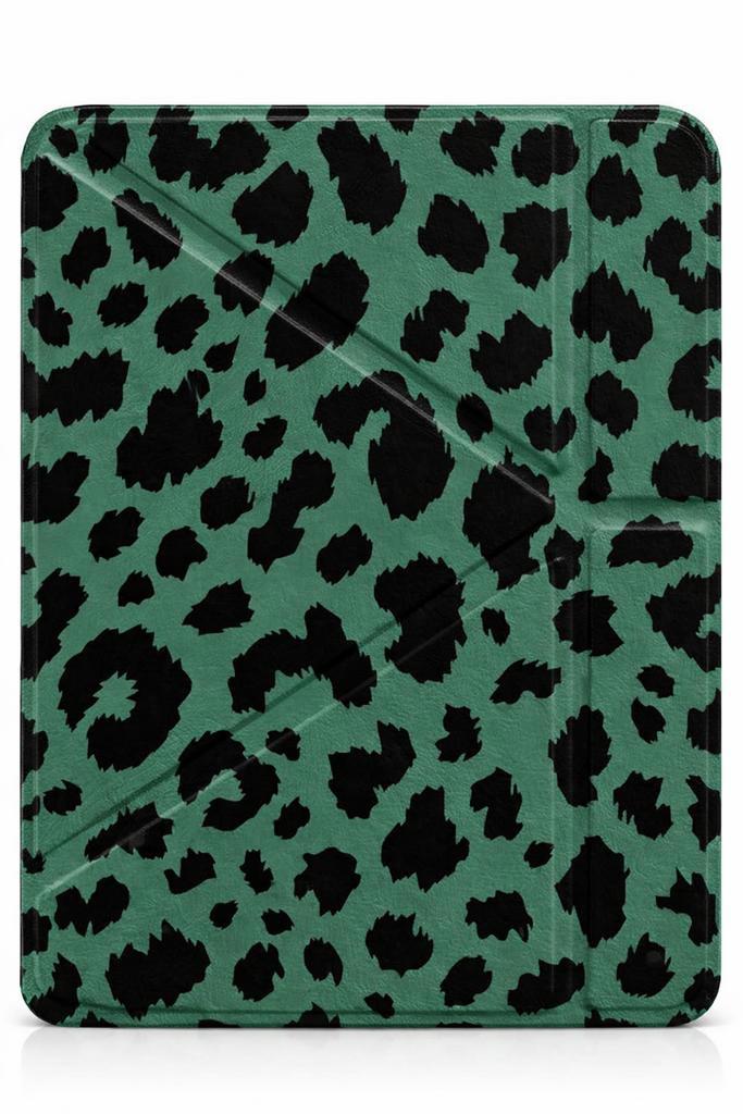 Case voor Kobo H2O eReader - Luipaard/Groen, Computers en Software, E-readers, Zo goed als nieuw, Verzenden