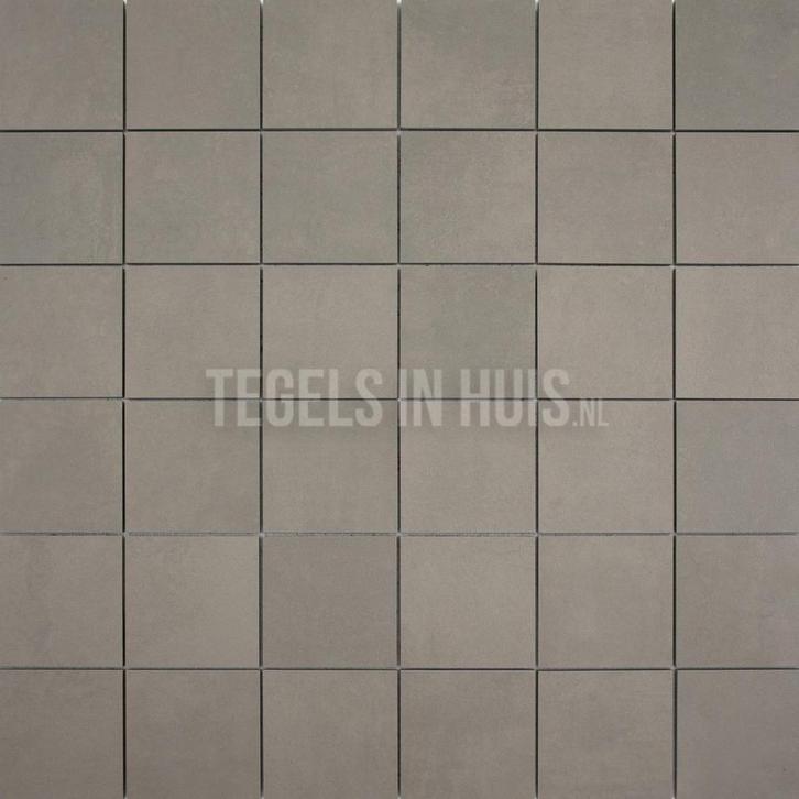 Vloertegel / wandtegel plus taupe 10x10 r10 gerectificeerd, Doe-het-zelf en Verbouw, Tegels, Vloertegels, Nieuw, 10 m² of meer