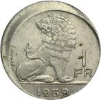 België. Leopold III. 1 Franc 1939 FR-VL - MINT ERROR /