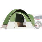 vidaXL Autotent 4-persoons waterdicht groen, Caravans en Kamperen, Tenten, Nieuw, Tot en met 2