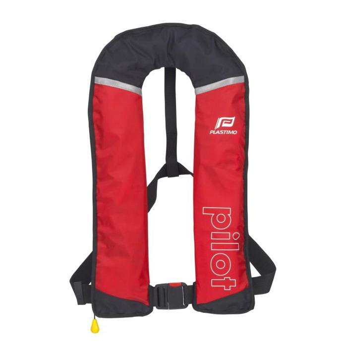 Plastimo Automatisch Reddingsvest Pilot 275N met Harnas-Rood, Watersport en Boten, Accessoires en Onderhoud, Nieuw, Ophalen of Verzenden