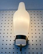 Philips Holland - Wandlamp - Glas, Messing, Mat opaline glas, Antiek en Kunst