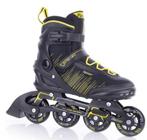 Funactiv Peer III 80 inlineskates Zwart/Geel Maat 42