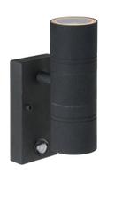 Lucide ARNE LED - buitenlamp zwart koker op en neer, Tuin en Terras, Buitenverlichting, Verzenden, Nieuw, Aluminium, Led