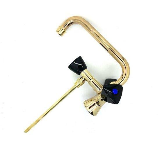 Prosteel PSB0041 mengkraan met onderspoeler goud, Doe-het-zelf en Verbouw, Sanitair, Ophalen of Verzenden