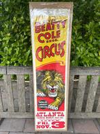 Clyde Beatty Cole bros - Circus Poster Clyde Beatty Cole