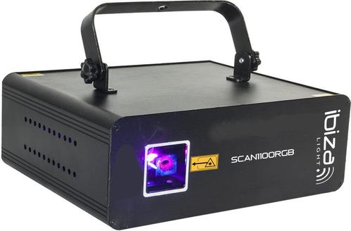 Ibiza Light SCAN1100RGB - DMX Bestuurde 1100mW RGB Laser, Muziek en Instrumenten, Dj-sets en Draaitafels, Nieuw, Ophalen of Verzenden