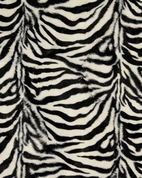 Imitatie Bont Zebra, Hobby en Vrije tijd, Stoffen en Lappen, Overige kleuren, Nieuw