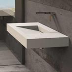 Wastafel Ideavit Solidsquare 120x46x10 cm Solid Surface Mat, Ophalen of Verzenden, Nieuw