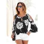 Lascana Shirt met 3/4-mouwen met trompetmouwen en, Verzenden, Nieuw