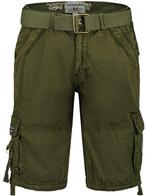 Heren Korte Broek Zakken Canadian Peak Kaki Pantheoneak, Verzenden, Nieuw, Bruin